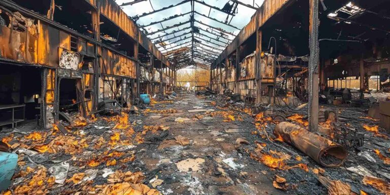 Commercial fire damage cleanup and restoration services by Paul Davis Restoration of Tri-County, MD